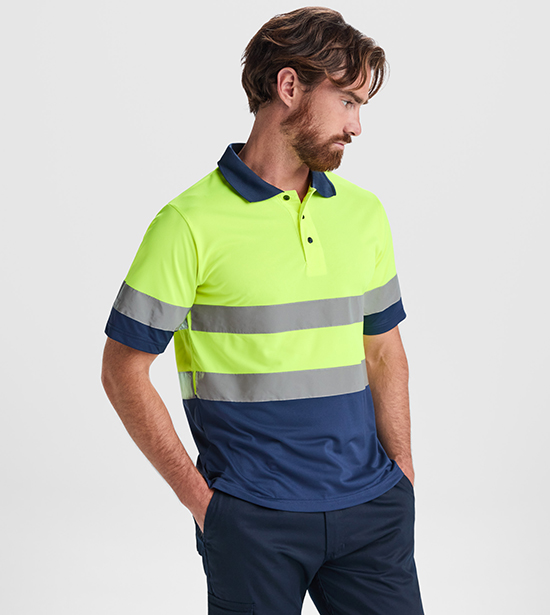 Polo Técnico Alta Visibilidad Personalizada con DTF